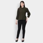 Ladies' Shirt , Olive, small