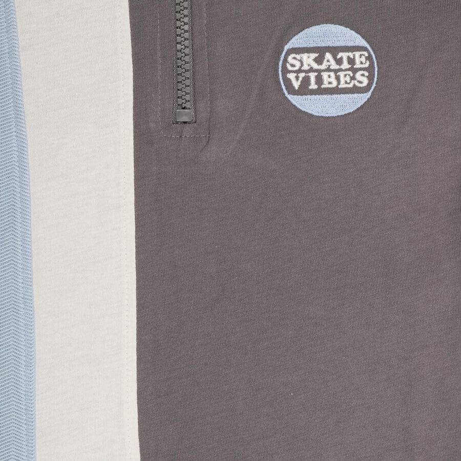 Boys' 100% Cotton Half Sleeves T-Shirt, Charcoal, large