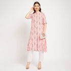 Cotton Kurta, हल्का गुलाबी, small image number null