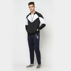 Cut & Sew Regular Collar Jacket, Black, small image number null