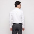 Men's White Formal Shirt, सफ़ेद, small