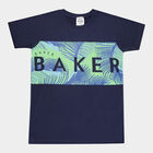 Boys Round Neck T-Shirt, नेवी ब्लू, small image number null