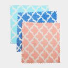 Women's Assorted Geometric Pack of 3 Handkerchief, चुनिंदा, small
