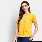 Ladies' Round Neck T-Shirt, Mustard, small image number null