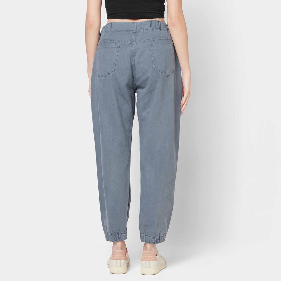 High Rise Jogger Jeans, Light Grey, large image number null