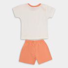 Infants' 100% Cotton Baba Suit , Orange, small image number null