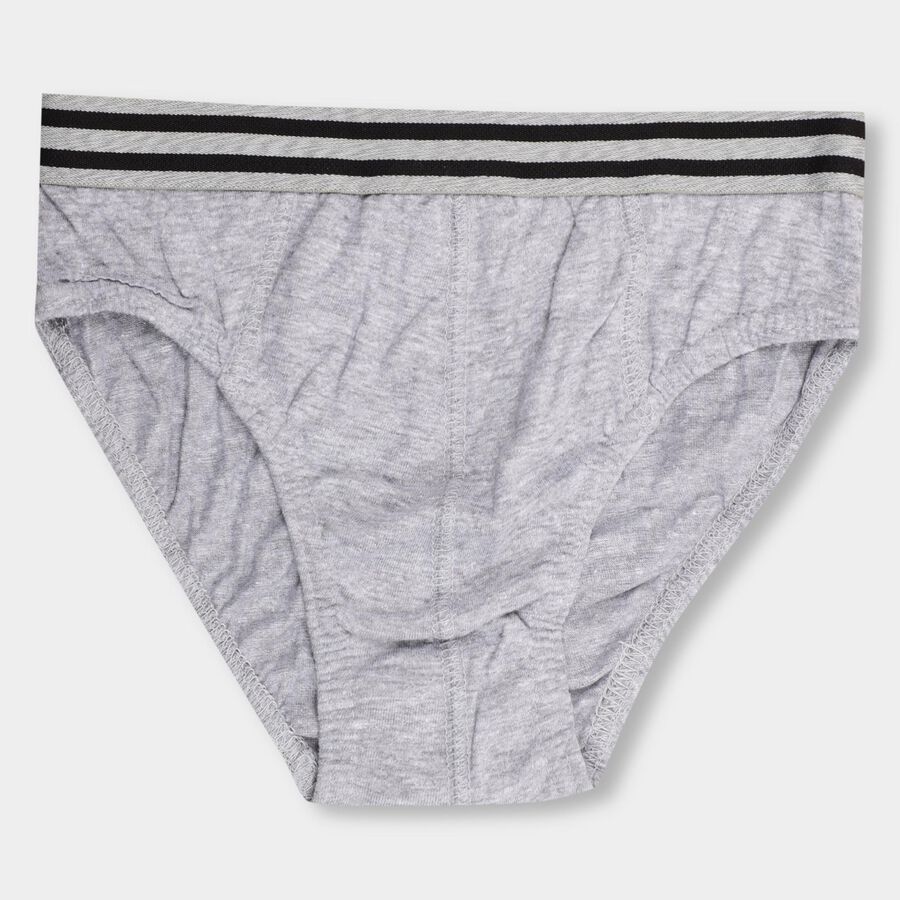 Boys' Briefs , मिश्रित मध्यम ग्रे, large image number null