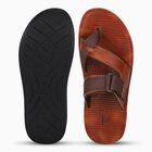 Men's Sandal, भूरा, small