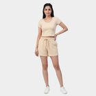 Women's Beige Co-Ord Set, Beige, small