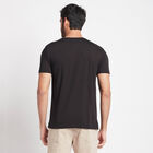 Round Neck T-Shirt, Black, small image number null
