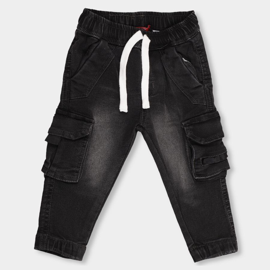 Infants' Jeans , Dark Grey, large