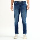 Men's Medium Wash Blue Slim Fit Jeans, Dark Blue, small image number null