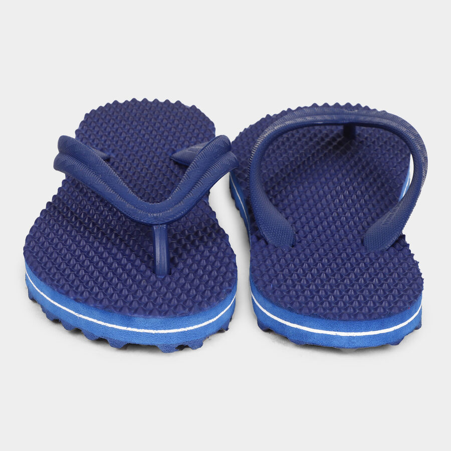 Men's Slippers, Blue, large