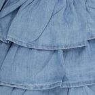 Girls Skirt, Mid Blue, small image number null