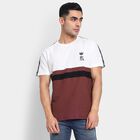 Men's 100% Cotton Round Neck Half Sleeves T-Shirt , Brown, small image number null