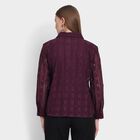 Ladies' Shirt, वाइन, small image number null