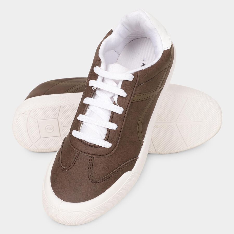 Men's Casual Shoes, भूरा, large image number null