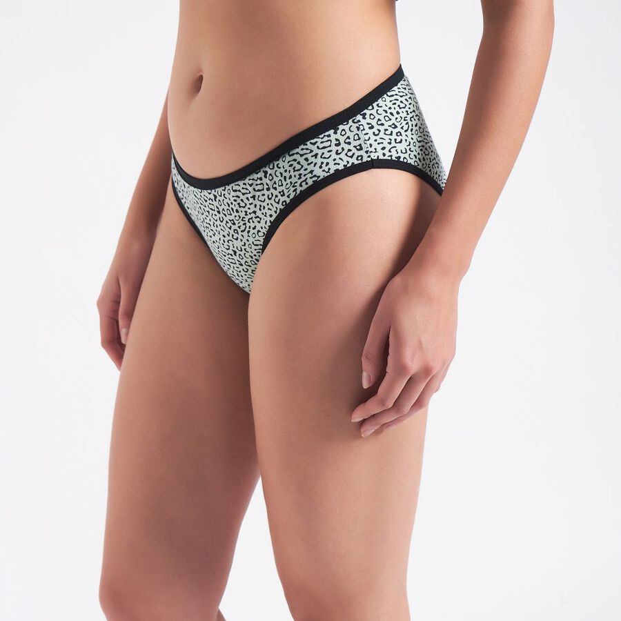 Ladies' Cotton Panty, हल्का हरा, large image number null