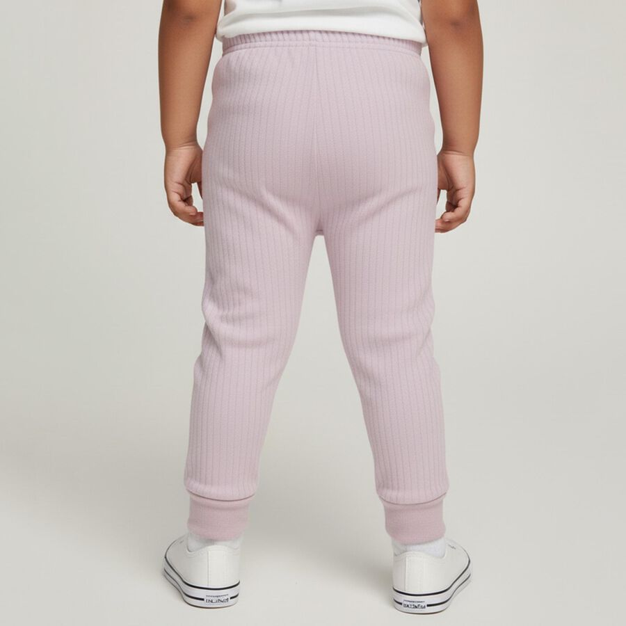 Girls Light Lavender Thermal Lower, Lilac, large image number null