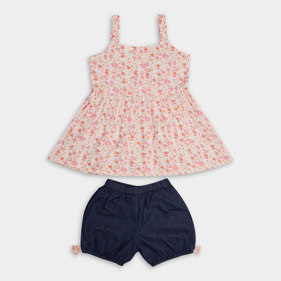 Infants' 100% Cotton Short Set , Pink, large image number null