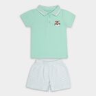 Infants' 100% Cotton Baba Suit, Light Green, small image number null