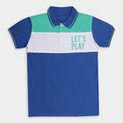 Boys' Half Sleeves T-Shirt, रॉयल ब्लू, small image number null