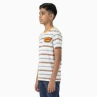 Boys' Half Sleeves T-Shirt, सफ़ेद, small image number null