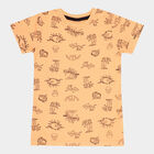 Boys All Over Print T-Shirt, नारंगी, small image number null