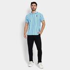 Men's Collared Half Sleeves T-Shirt , Light Blue, small image number null