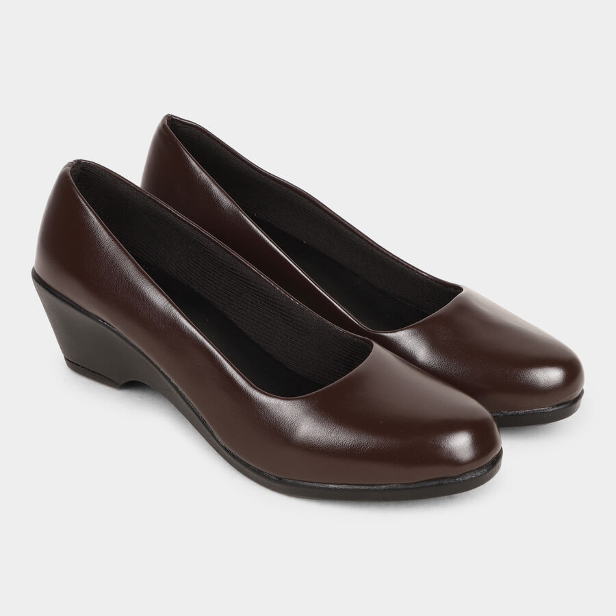 Ladies' Casual Shoes, भूरा, large image number null