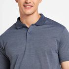 Solid Polo Shirt, नेवी ब्लू, small image number null