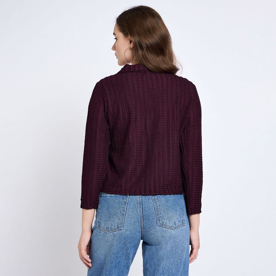 Ladies' Shirt, वाइन, large image number null
