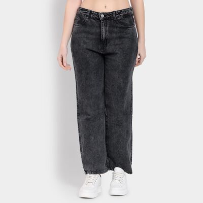 Ladies' 100% Cotton Jeans 