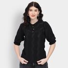 Ladies' Top, Black, small