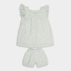 Infants' 100% Cotton Short Set , Light Green, small