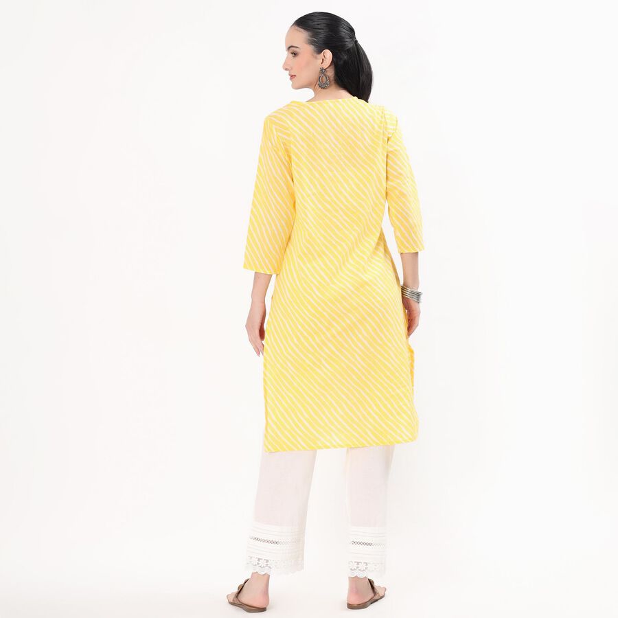 Ladies' Kurta, पीला, large image number null