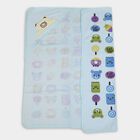 Infants' 100% Cotton Towel, Mid Blue, small image number null