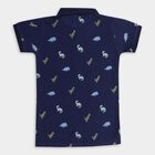 Boys' 100% Cotton Half Sleeves T-Shirt , Navy Blue, small image number null
