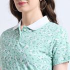 Ladies' 100% Cotton Polo T-Shirt , Light Green, small image number null