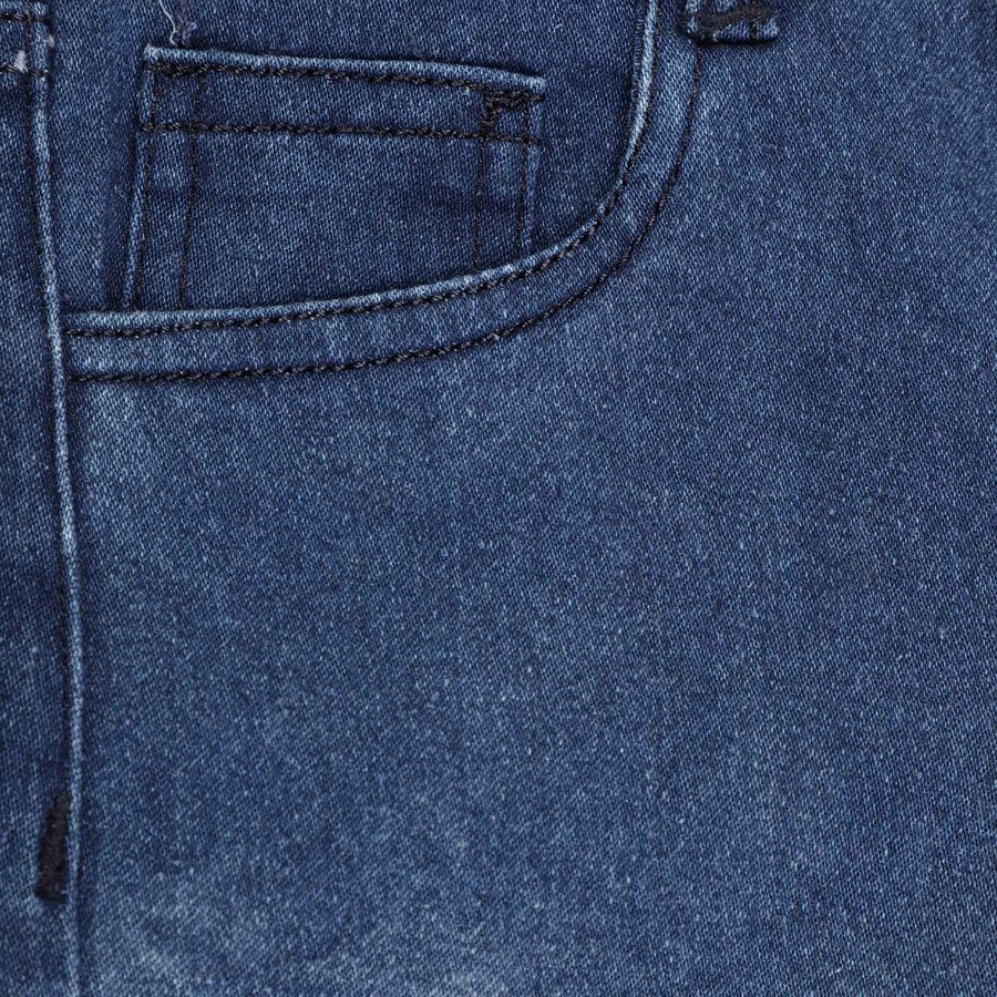 Boys Slim Fit Jeans, Mid Blue, large image number null