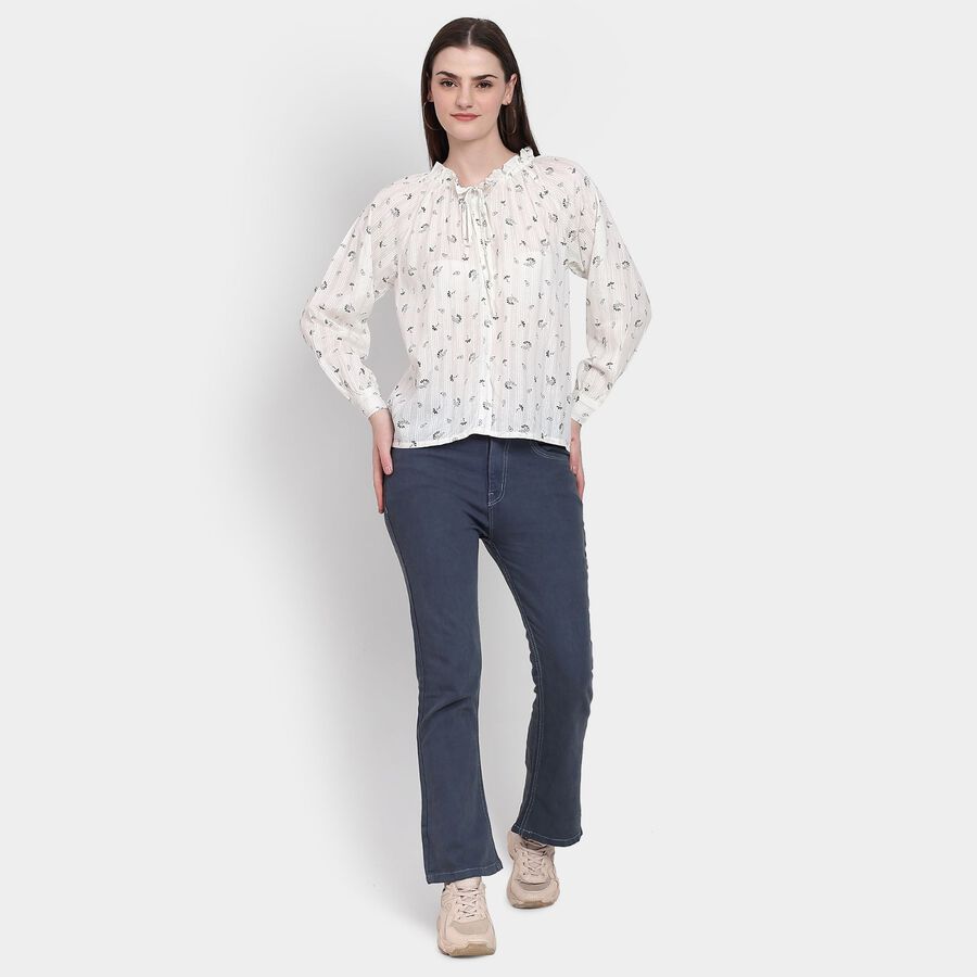 Ladies' Shirt, ऑफ व्हाइट, large image number null