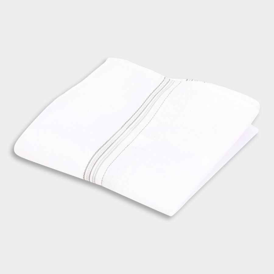 Men's Hanky, White, large image number null