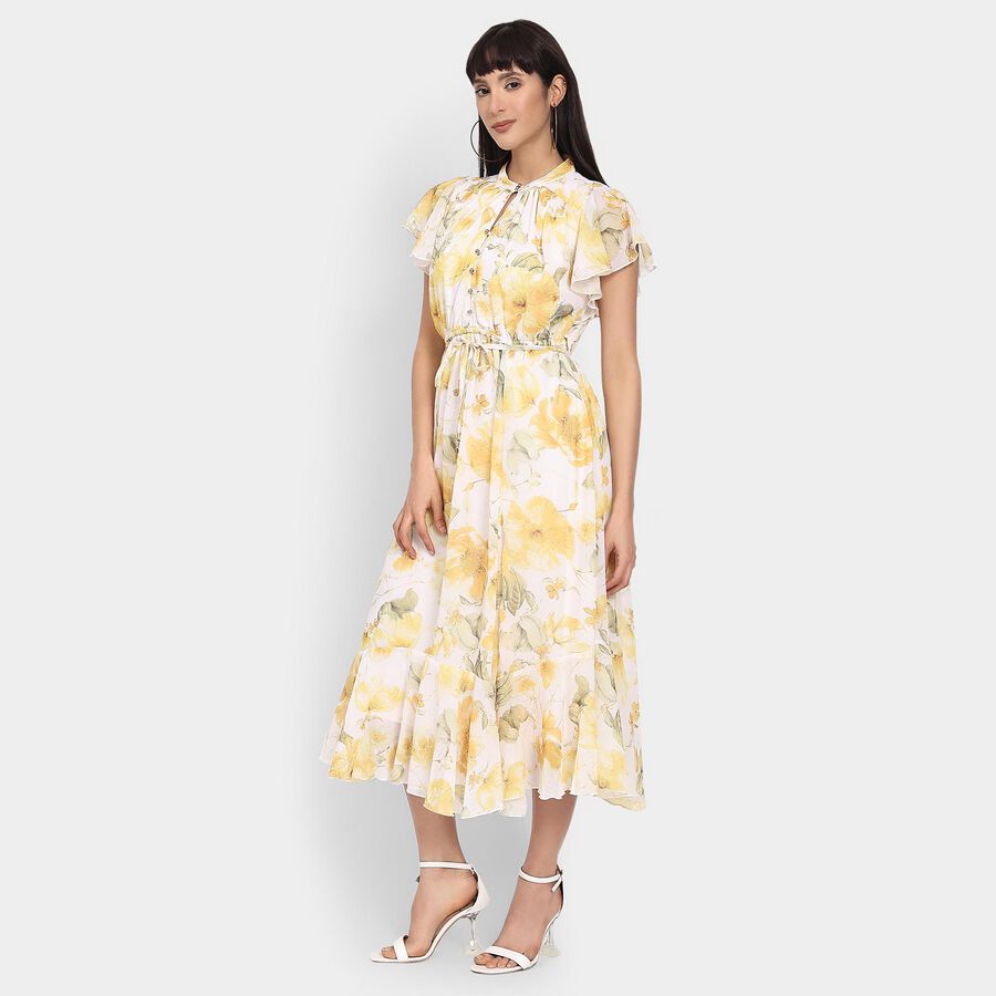 Ladies' Dress , Yellow, large image number null