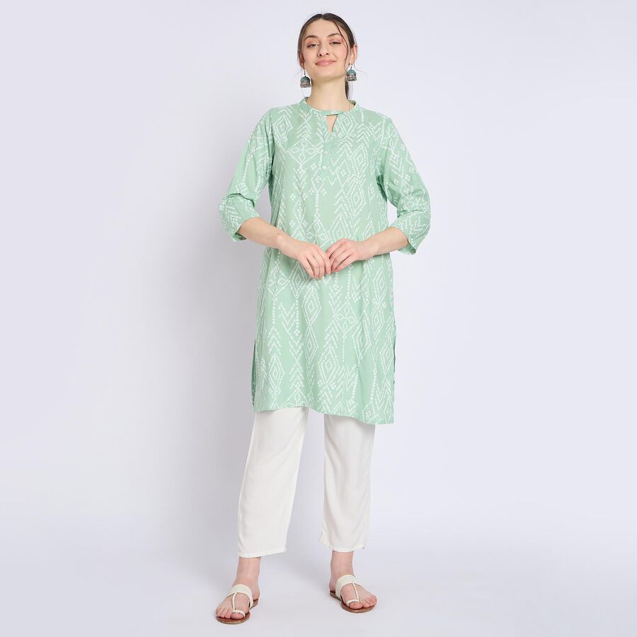 Ladies' Kurta , Light Green, large image number null
