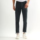 Men's Dark Blue Skinny Fit Five-Pocket Jeans, Dark Green, small image number null