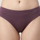 Women Purple Regular Fit Panty, Purple, small