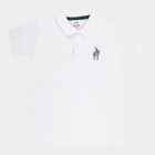 Boys Solid T-Shirt, White, small image number null