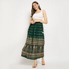 Ladies' Lehenga Skirt, Dark Green, small image number null