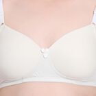 Ladies' Bra , Off White, small image number null