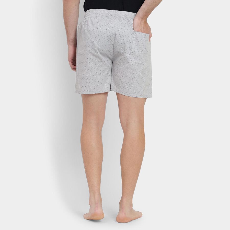 Men's 100% Cotton Boxers , हल्का ग्रे, large image number null